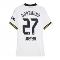 Camisa de time de futebol Borussia Dortmund Karim Adeyemi #27 Replicas 3º Equipamento Feminina 2024-25 Manga Curta